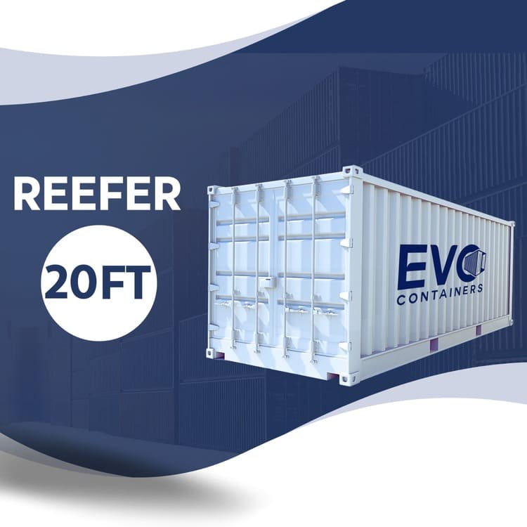 container refrigerado 20 pés da marca Evo Containers